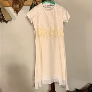 White little girls dress